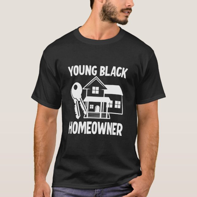 Camiseta Young Black Homeowner (Frente)