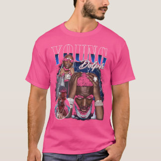 Camiseta Young Dolph Retro Collage