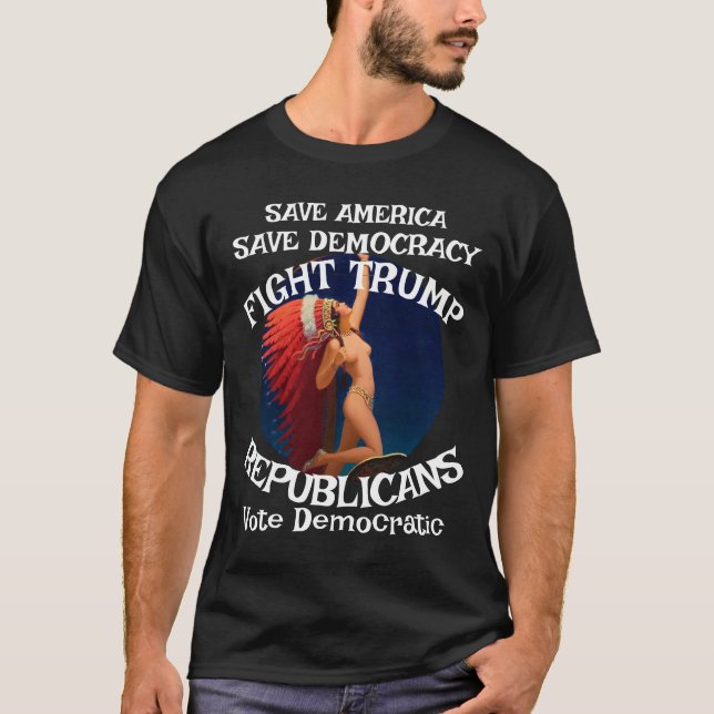 Camiseta Young Epstein Masseuse Trump 00 01 02 03 04 05 06 (Frente)