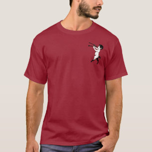 Camiseta Young Faun Com Flute Duplo
