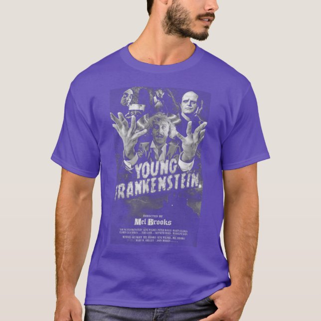 Camiseta Young Frankenstein retrô (Frente)
