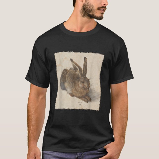 Camiseta Young Hare Field Hare by Albrecht Durer Renaissanc (Frente)