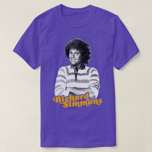 Camiseta Young Richard Simmons - Design de Ícone de Malhaçã (Frente do Design)