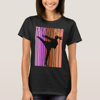 Camiseta Younggirls Retro Karate Birthday Red White Blue Bl