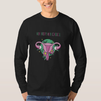 Camiseta Your Body Your Choice Feminine Rights Of Women