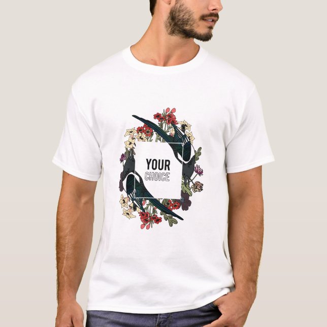 Camiseta your choice an amazing design  (Frente)