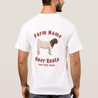 Camiseta Your Farm Boer Goats