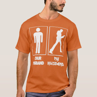Camiseta Your Husband My Husband Guitar
