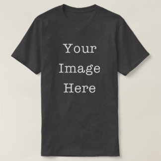 Camiseta Your Image Here Customizable Personalized Heather
