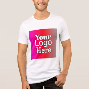 Camiseta Your Logo Here – Negócios Personalizados