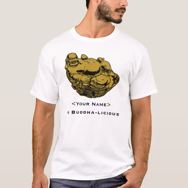 Camiseta <Your Name>É Lcioso em Buda (Frente)