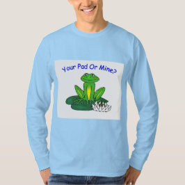 Camiseta Your Pad or Mine - Men's Baby Blue Long Sleeve