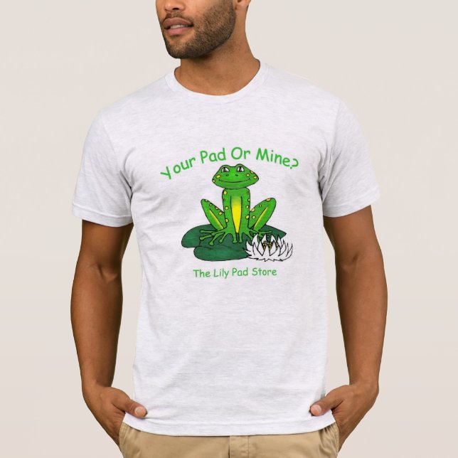 Camiseta Your Pad or Mine - Men's Light Gray (Frente)