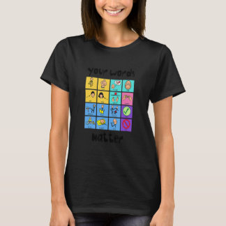 Camiseta Your Words Matter Slp Squad Speech Language Pathol