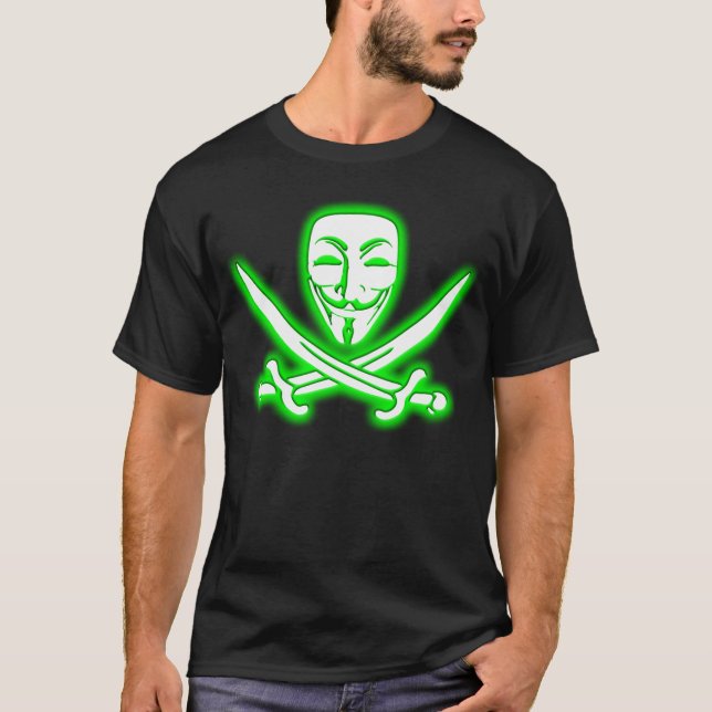 Camiseta YourAnon (VERDE) (Frente)