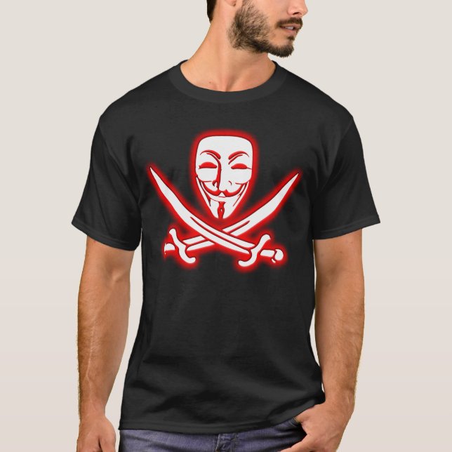 Camiseta YourAnon (VERMELHO) (Frente)