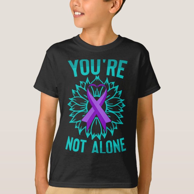 Camiseta Youre Not Alone Premium  (Frente)