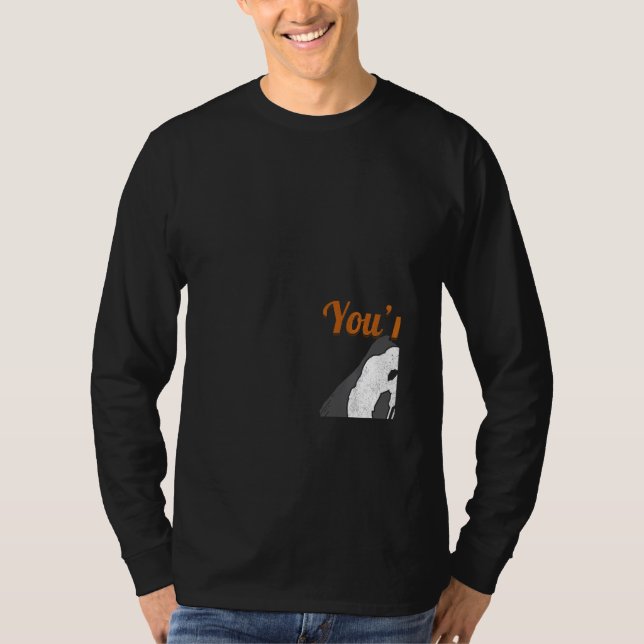 Camiseta You're Not Even On My Level Engineer Tripod Land S (Frente)
