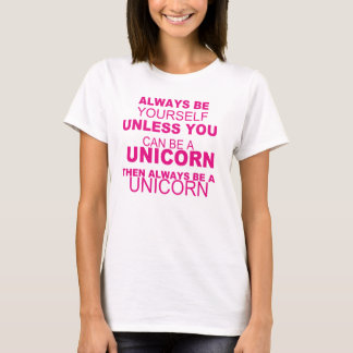 Camiseta Yourself, a Unicorn - alpargata Girls -
