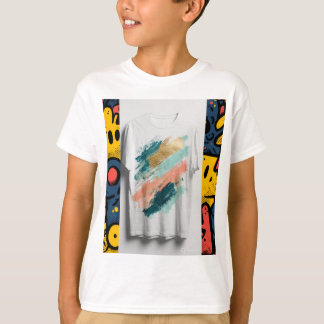 Camiseta Youth T-Shirt design colours for any can 