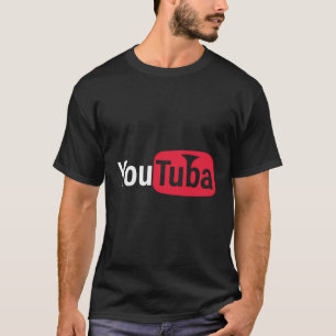 Camiseta Youtuba Marching Banda Hoodie Tuba Rali Engraçado