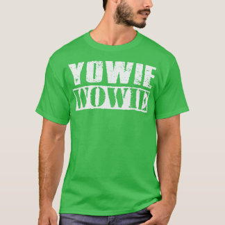 Camiseta Yowie Wowie Vintage Texto Branco