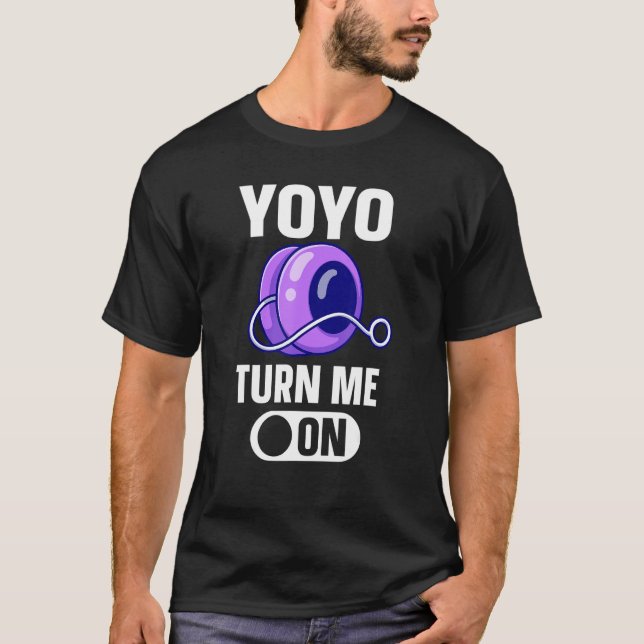 Camiseta YoYo Turn Me On Yo-Yo (Frente)