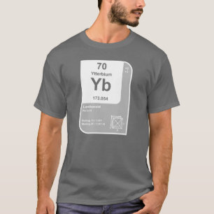 Camiseta Ytterbium (Yb)