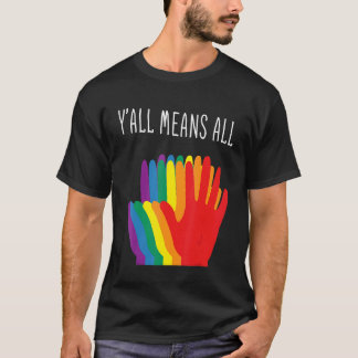 Camiseta Yu2019all Significa Todos Os Sinalizadores Do Rain