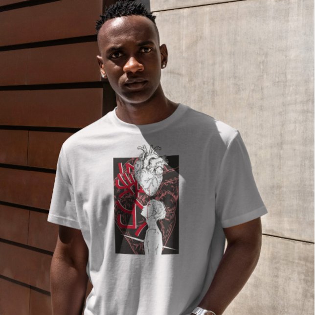 Camiseta Yuanfen Chinese Heart (Criador carregado)