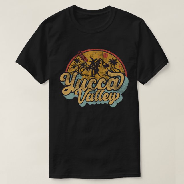 Camiseta Yucca Valley, Califórnia (Frente do Design)