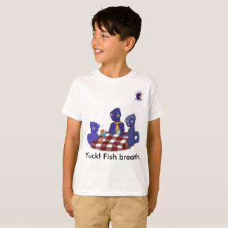 Camiseta Yuck! Respiração dos peixes