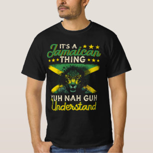 Camiseta Yuh Nah Guh entende, é uma coisa jamaicana Jamai