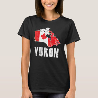 Camiseta Yukon Canada Canada flag Yukon flag North Amer