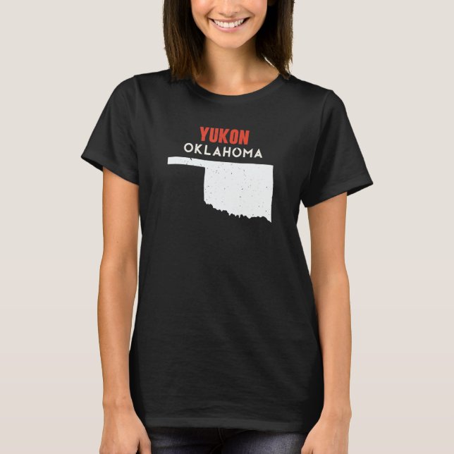 Camiseta Yukon USA State America Travel Oklahoman (Frente)