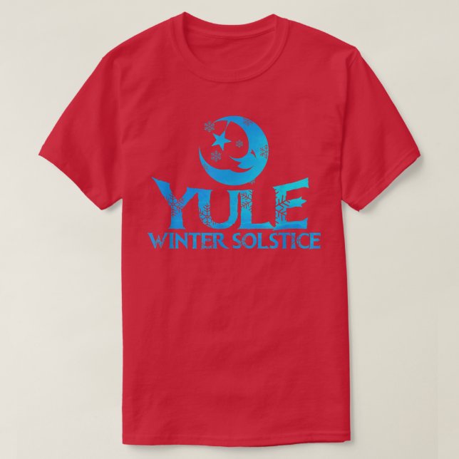 Camiseta Yule Winter Solstice Snow Season (Frente do Design)