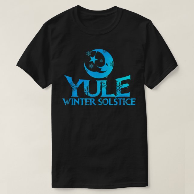 Camiseta Yule Winter Solstice Snow Season (Frente do Design)