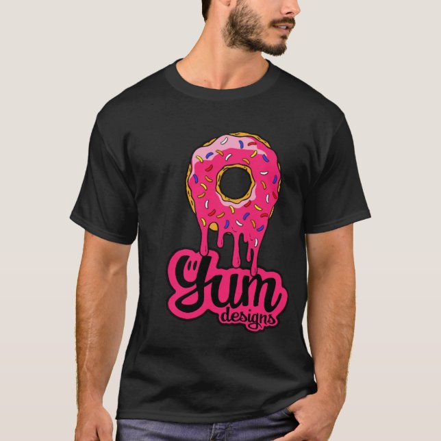 Camiseta Yum Logotipo-T (Frente)