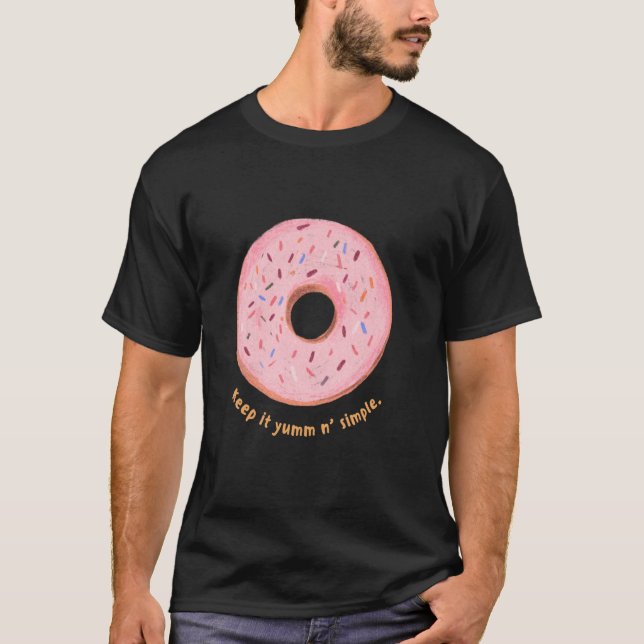 Camiseta Yum Mantenha-O Em Simples (Frente)