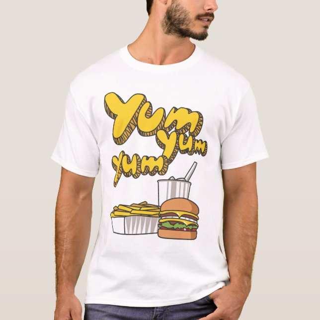 Camiseta Yum Yum Yum (Frente)