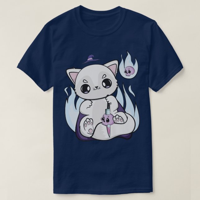 Camiseta Yume Kawaii Artic Fo E Kawaii Pastel Gótico Witch (Frente do Design)