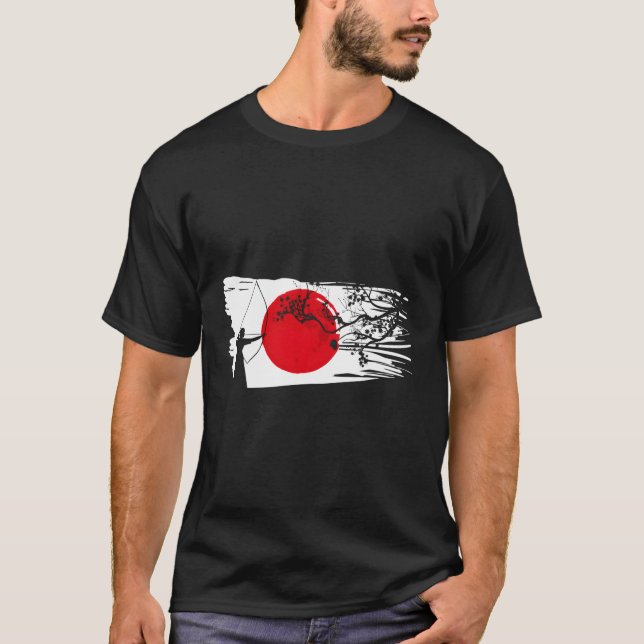 Camiseta Yumi - Arco Kyudo - Archery Japonês (Frente)