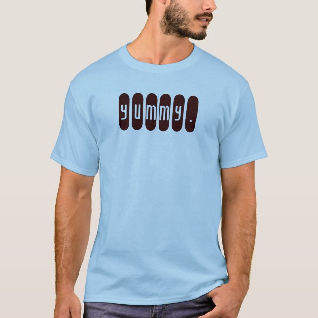 Camiseta yummy. (Frente)