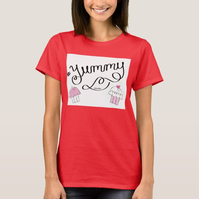 Camiseta Yummy Hashtag T-Shirt (Frente)