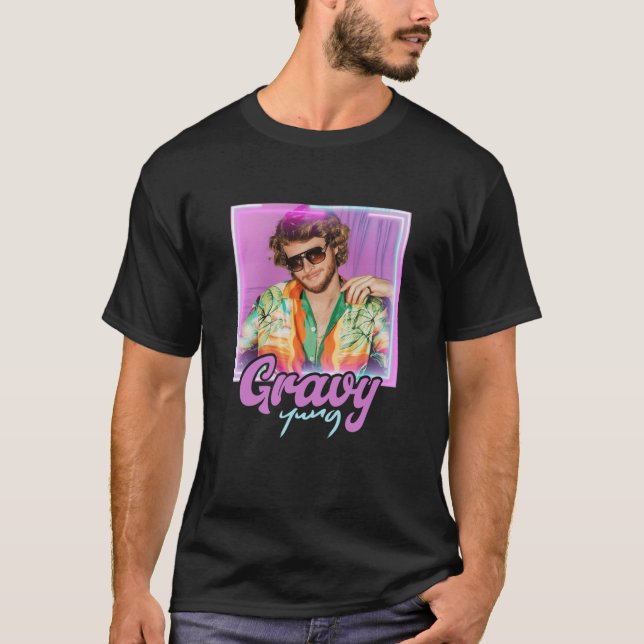 Camiseta Yung Gravy gift vintage friends retro (Frente)