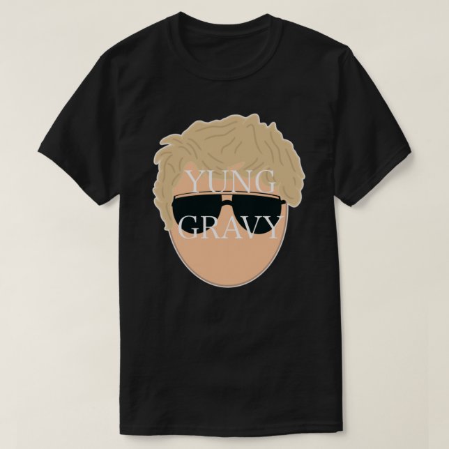 Camiseta Yung Gravy Outline Classic T-Shirt (Frente do Design)