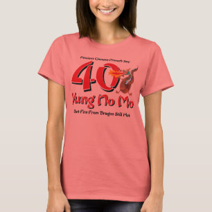 Camiseta Yung nenhum aniversário de 40 anos do Mo