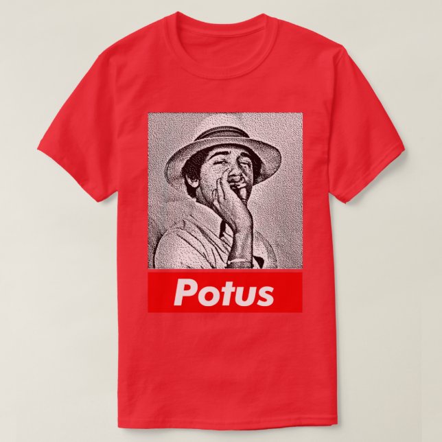 Camiseta Yung Obama Prez (Frente do Design)