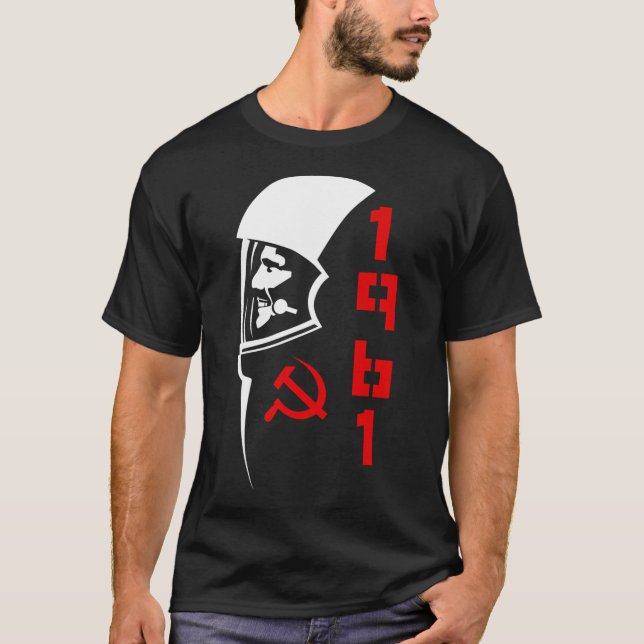 Camiseta Yuri Gagarin (Frente)