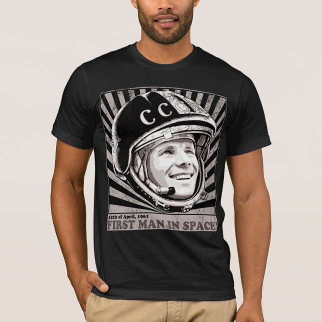 Camiseta Yuri Gagarin ЮрийГагарин (Frente)